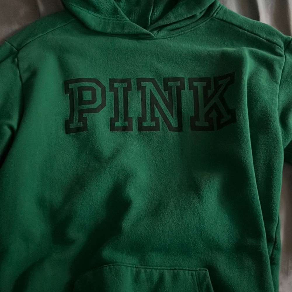 pink Victoria secret hoodie